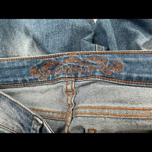 Wax Jeans Boot Cut Stretch Medium Wash Sz 5 - Picture 5 of 7